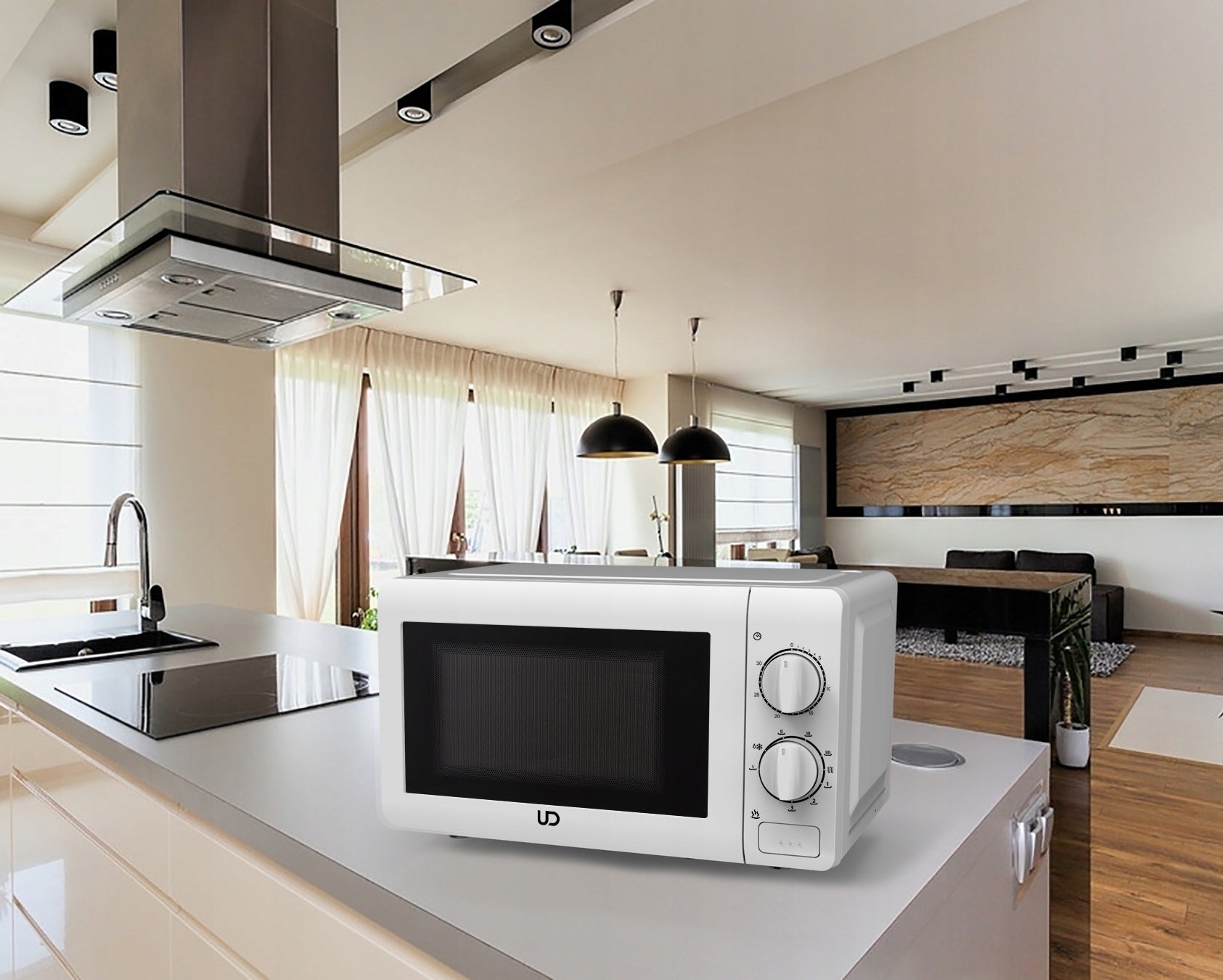 FREESTANDING MICROWAVE OVEN UD MG20L-WA CAPACITY 20L WHITE Manufacturer code 8594213440637
