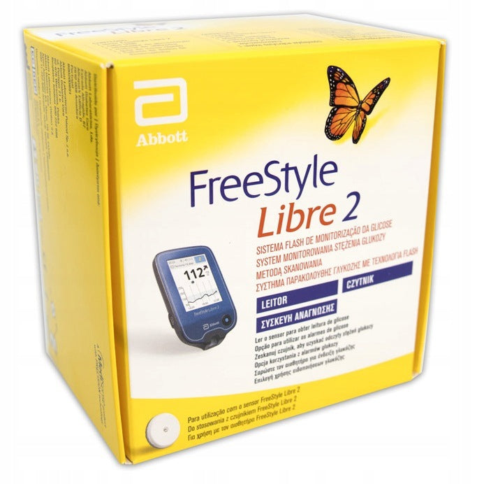 FREESTYLE LIBRE 2 READER WITH ALARM FUNCTION - GLUCOSE METER DISTRIBUTION Poland Packaging status original