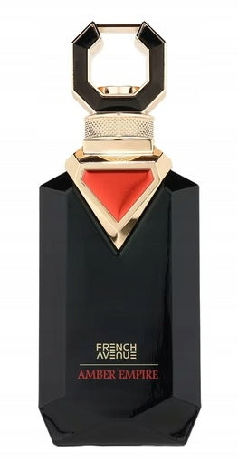FRENCH AVENUE AMBER EMPIRE 100ML LUXURIOUS AMBER, VANILLA AND WOODY DEPTH Packaging status original
