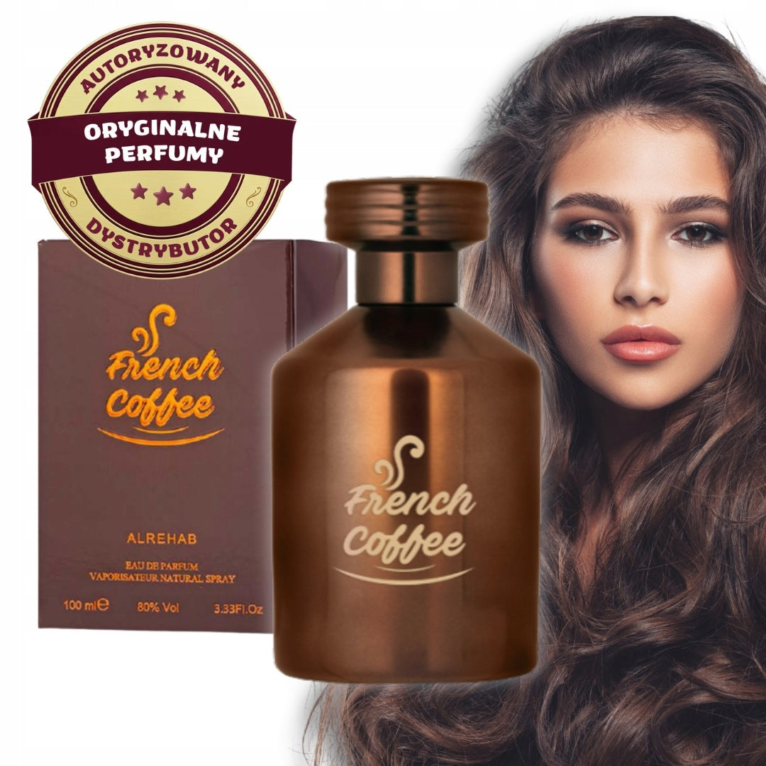 FRENCH COFFEE PERFUME ARABIC COFFEE VANILLA CARAMEL 100 ml AL REHAB EDP