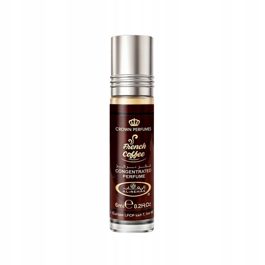 FRENCH COFFEE Perfumed Oil CPO 6 ml Al Rehab Coffee Fragrance Unisex