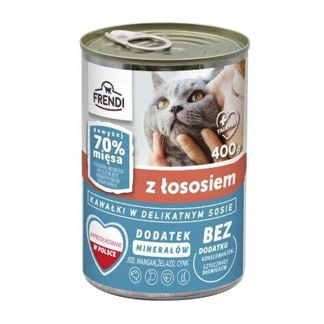 FRENDI Wet cat food SALMON 400g