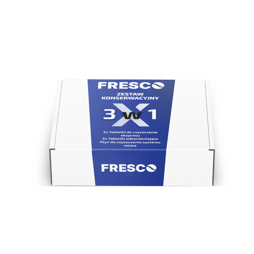 FRESCO 3in1 Maintenance Kit for Espresso Machine - Tablets + Liquid Manufacturer code 5905811979598