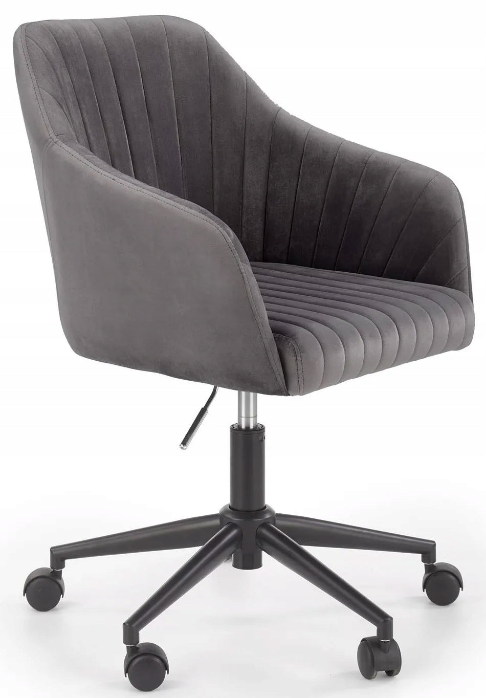 FRESCO Youth Armchair Halmar Grey Velvet For Room Desk