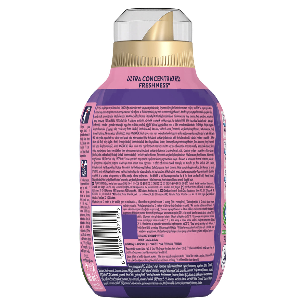 FRESH AIR EFFECT MOONLIGHT LILY Family Clothes Rinse Liquid Set Packaging status original