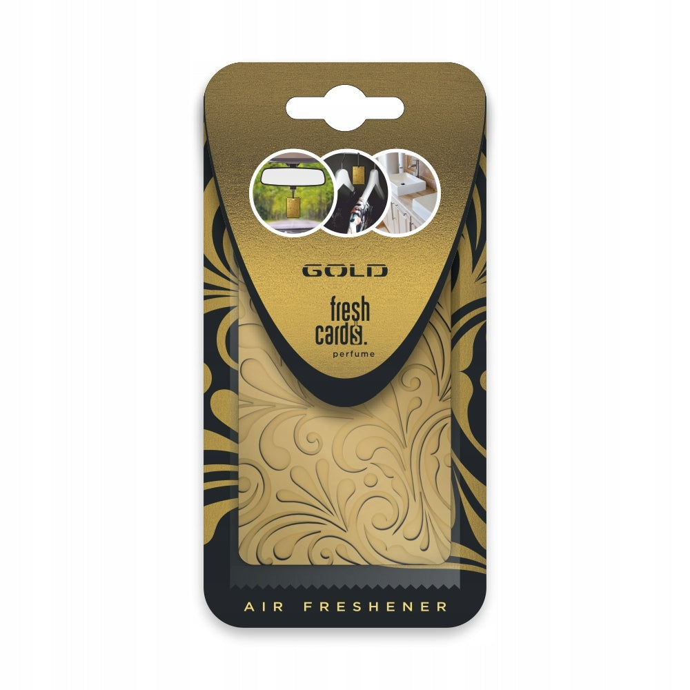 FRESH CARDS PERFUME GOLD / 36