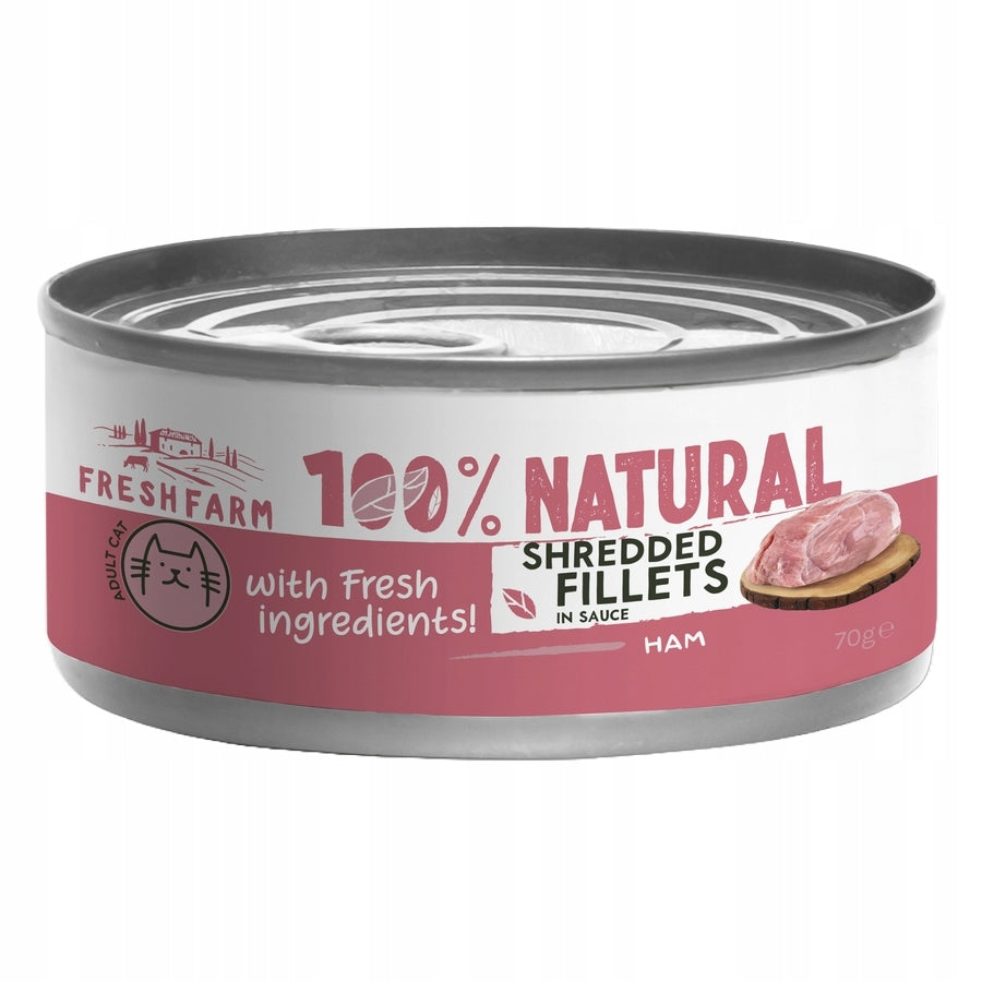 FRESH FARM FILLET HAM WITH CHICKEN IN SAUCE 70G