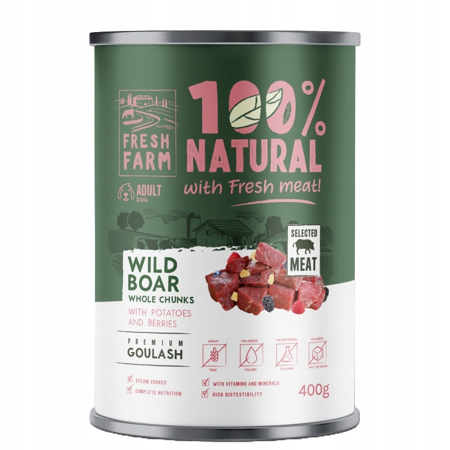 FRESH FARM MONO PROTEIN MONOPROTEIN GAME STEW 400G