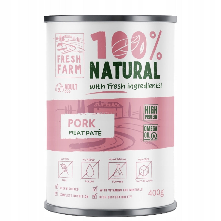 FRESH FARM PATE GRAIN-FREE PORK PATE 400G