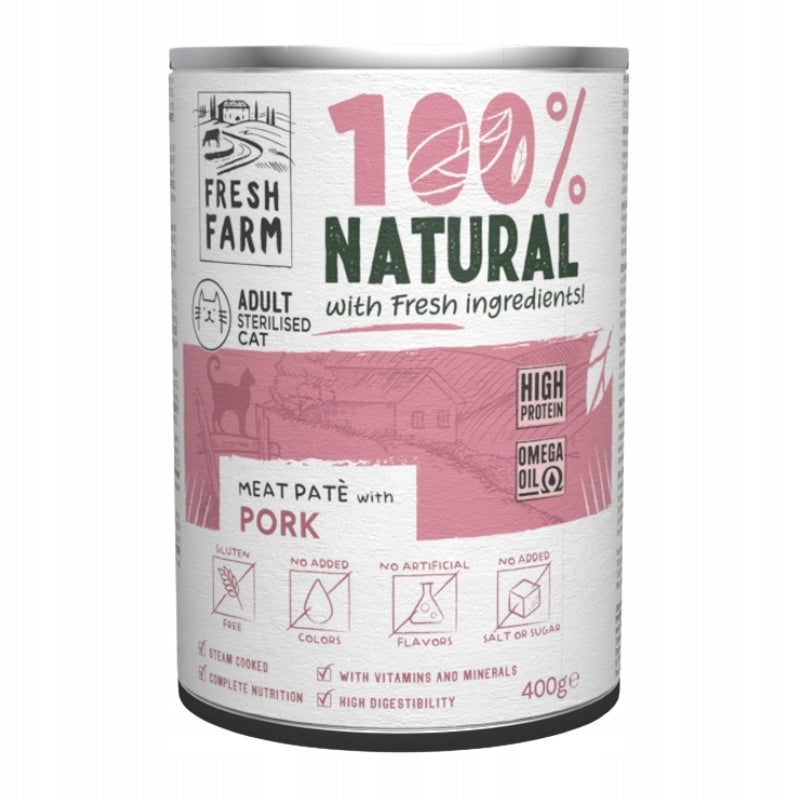 FRESH FARM STERILISED PORK PATE 400G