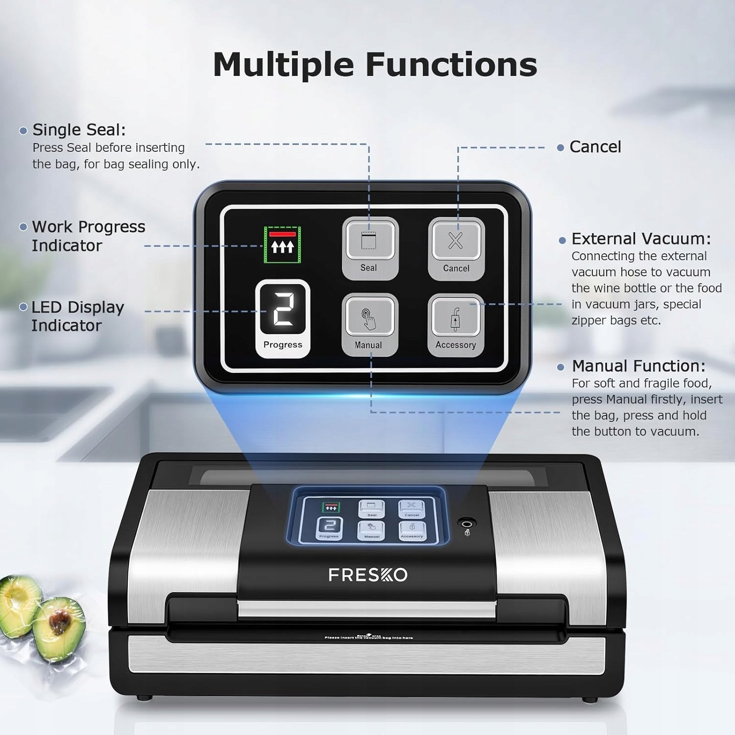 FRESKO V9 Vacuum welding machine automatic packing machine Manufacturer code B0C73WF9RH
