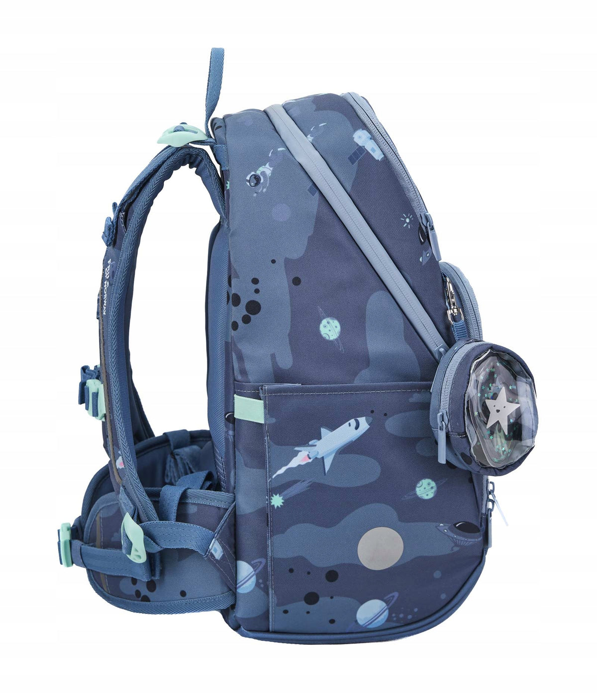FRII OF NORWAY ERGONOMICKÁ ŠKOLSKÁ TAŠKA FRII EASY 22 L - ASTRONAUT DENIM Manufacturer code FRII-24150-BLUE-ASTRONAUT-BLDNM