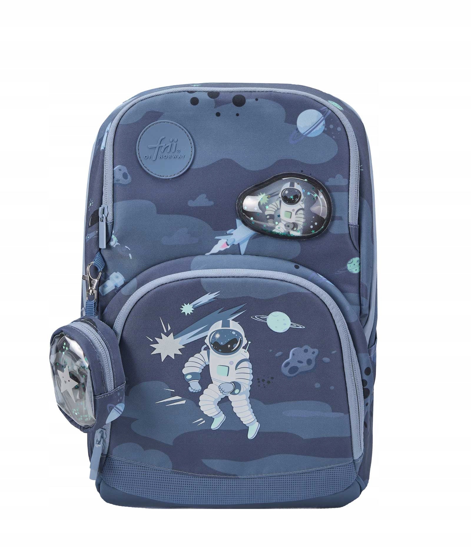 FRII OF NORWAY ERGONOMICKÁ ŠKOLSKÁ TAŠKA FRII EASY 22 L - ASTRONAUT DENIM