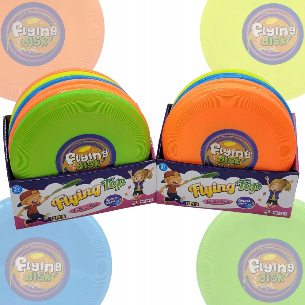 FRISBEE FLYING DISC 24 cm FULL RINGO Manufacturer code MEGADIDI FRISBEE PEŁNE 24cm