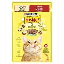 FRISKIES CAT FOOD BEEF 85G SET OF 26