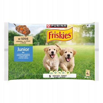 FRISKIES JUNIOR with chicken and carrots 4x85g