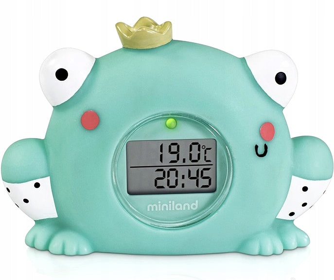 FROG 2in1 WATER THERMOMETER + ELECTRONIC CLOCK