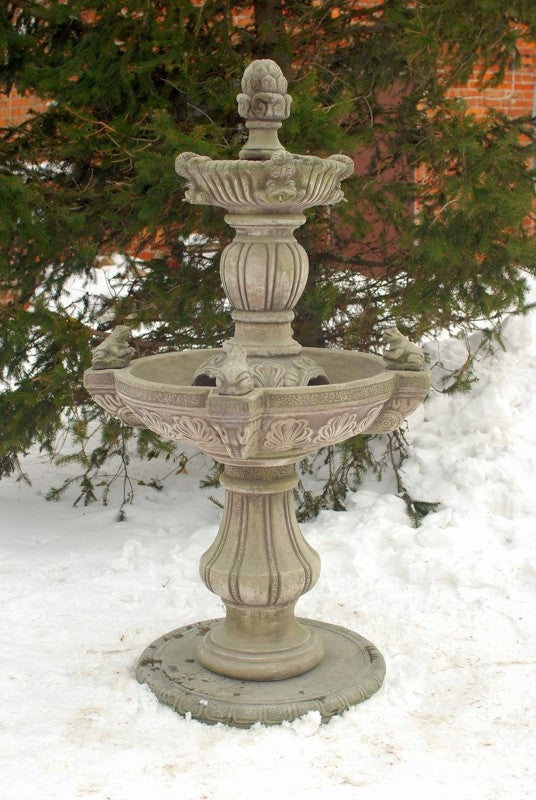 FROGGIA GARDEN FOUNTAIN WITH CONGLOMERATE CONCRETE FOUNTAIN FIGURE | 13 COLORS Product weight with unit packaging 120 kg