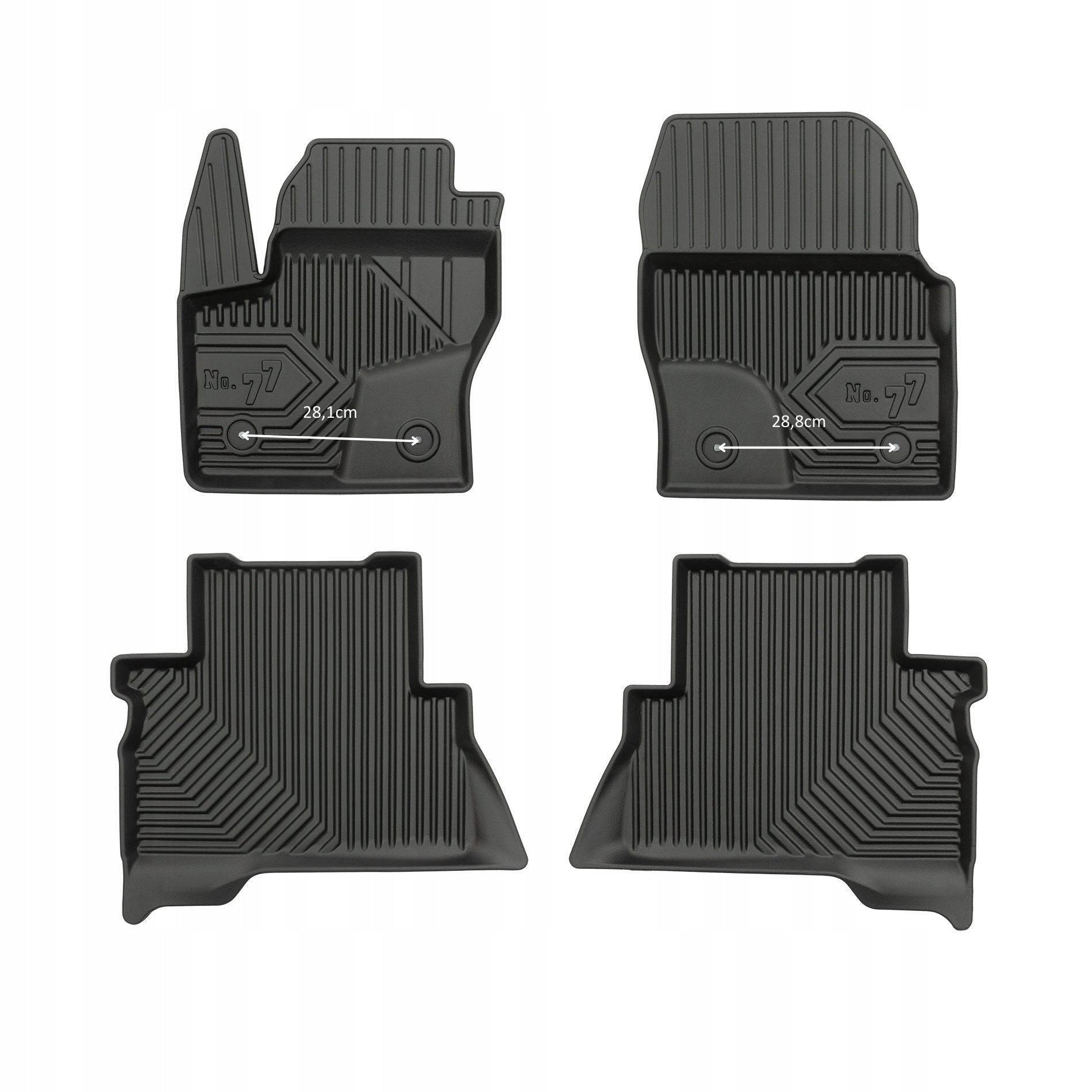 FROGUM Rubber Rugs No.77 for Ford Kuga II 2013-2019 Packaging status original