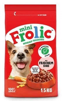FROLIC MINI 1,5kg soft croquettes Beef