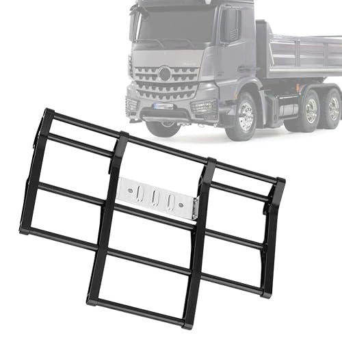 FRONT ALUMINUM BUMPER FOR RC CAR KING HAULER BLACK METAL Brand no brand