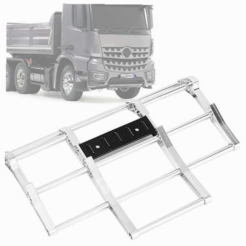 FRONT ALUMINUM BUMPER FOR RC CAR KING HAULER BLACK METAL