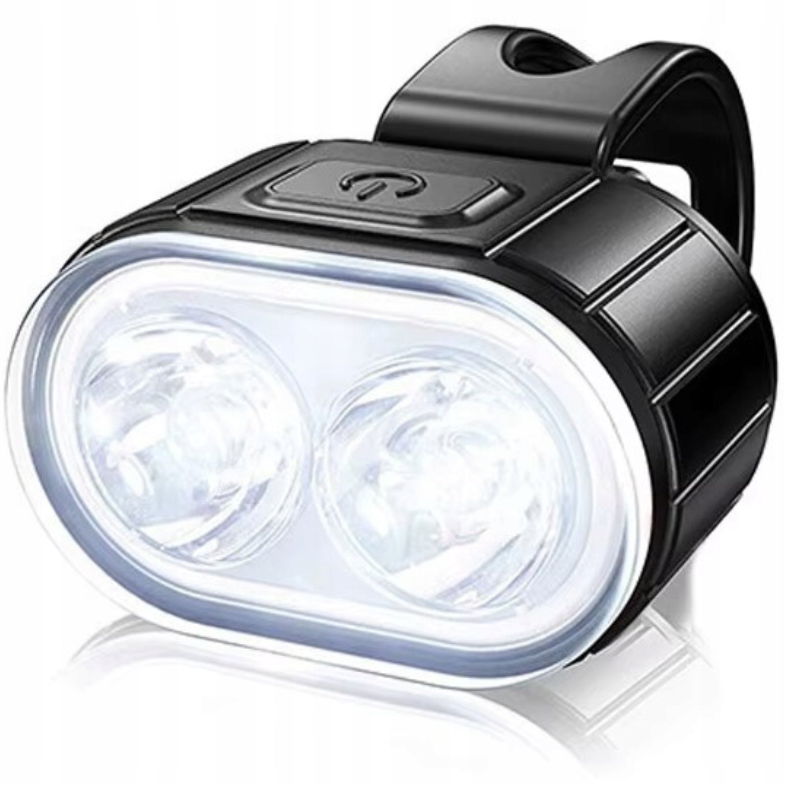 FRONT AND REAR LED BICYCLE LIGHT FOR HANDLEBAR BIKE SET USB STRONG Brand Gearox