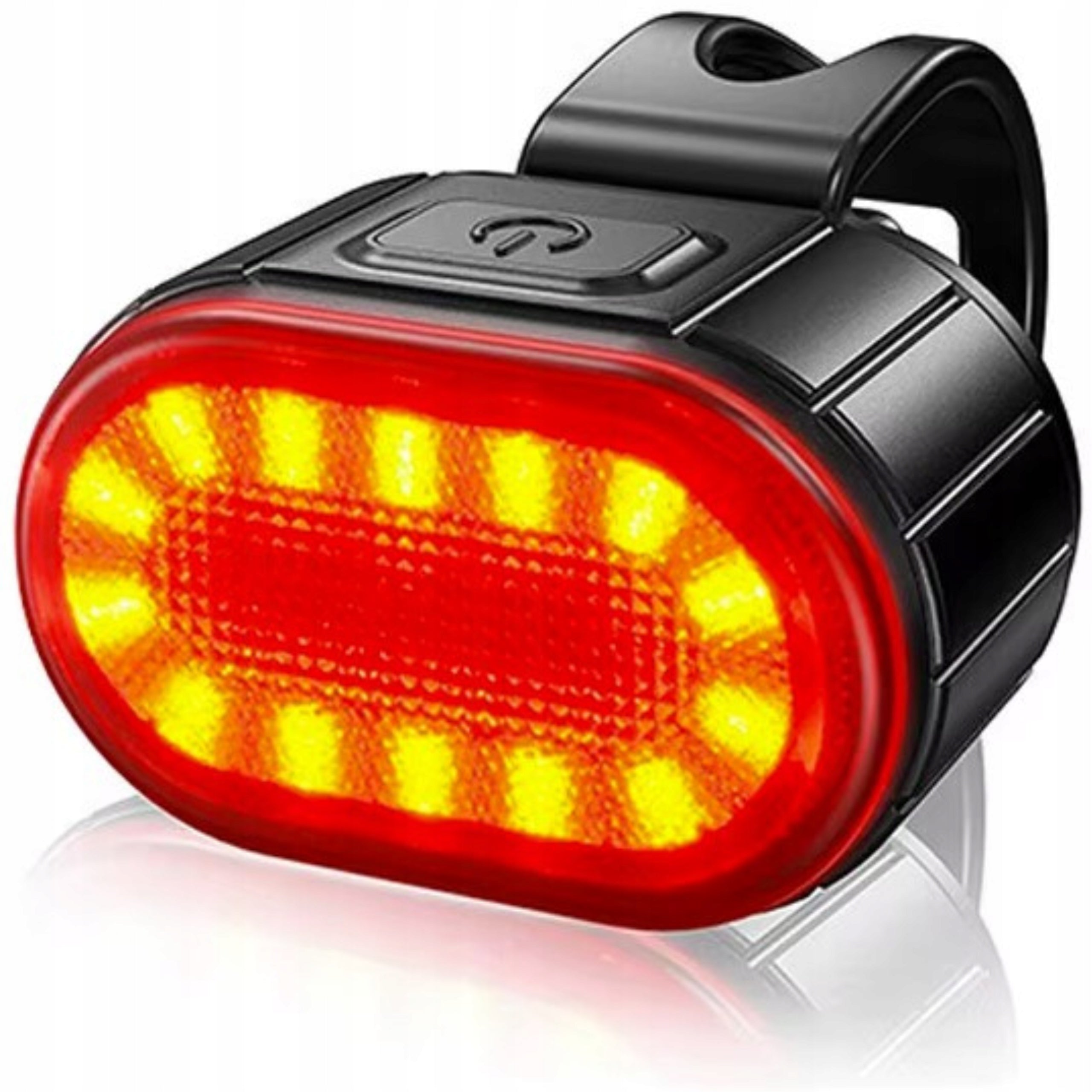 FRONT AND REAR LED BICYCLE LIGHT FOR HANDLEBAR BIKE SET USB STRONG Model GXR LMP-SET v2 GXR-LGHT-S2 Gearox