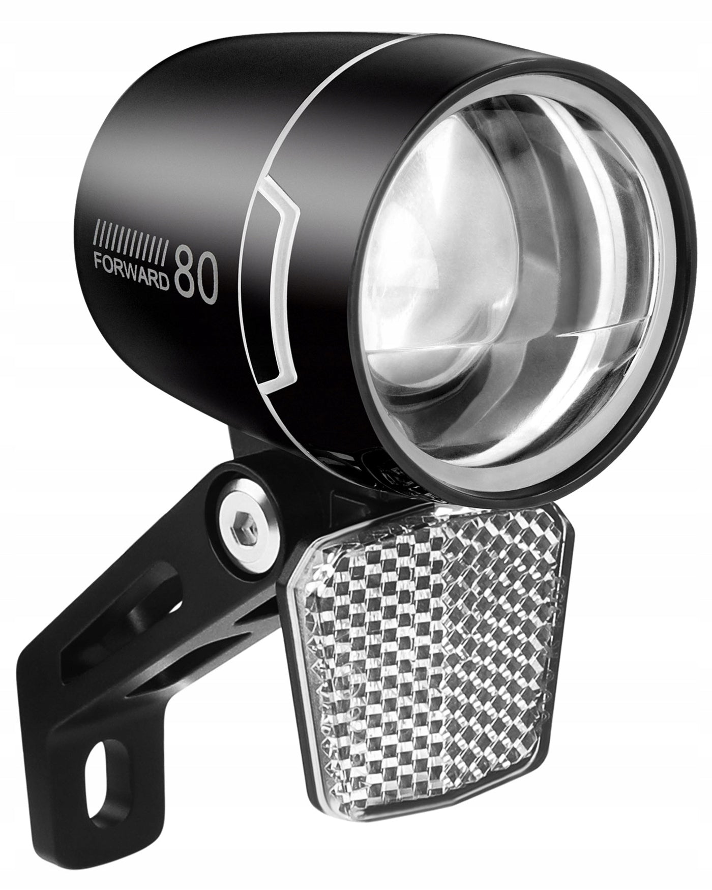 FRONT BICYCLE LAMP VERSO LED 80 LUX E-BIKE