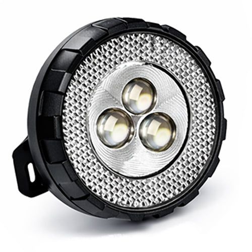 FRONT BICYCLE LIGHT 3 LED 25 LM LIGHTING FOR FORK BIKE Packaging status original