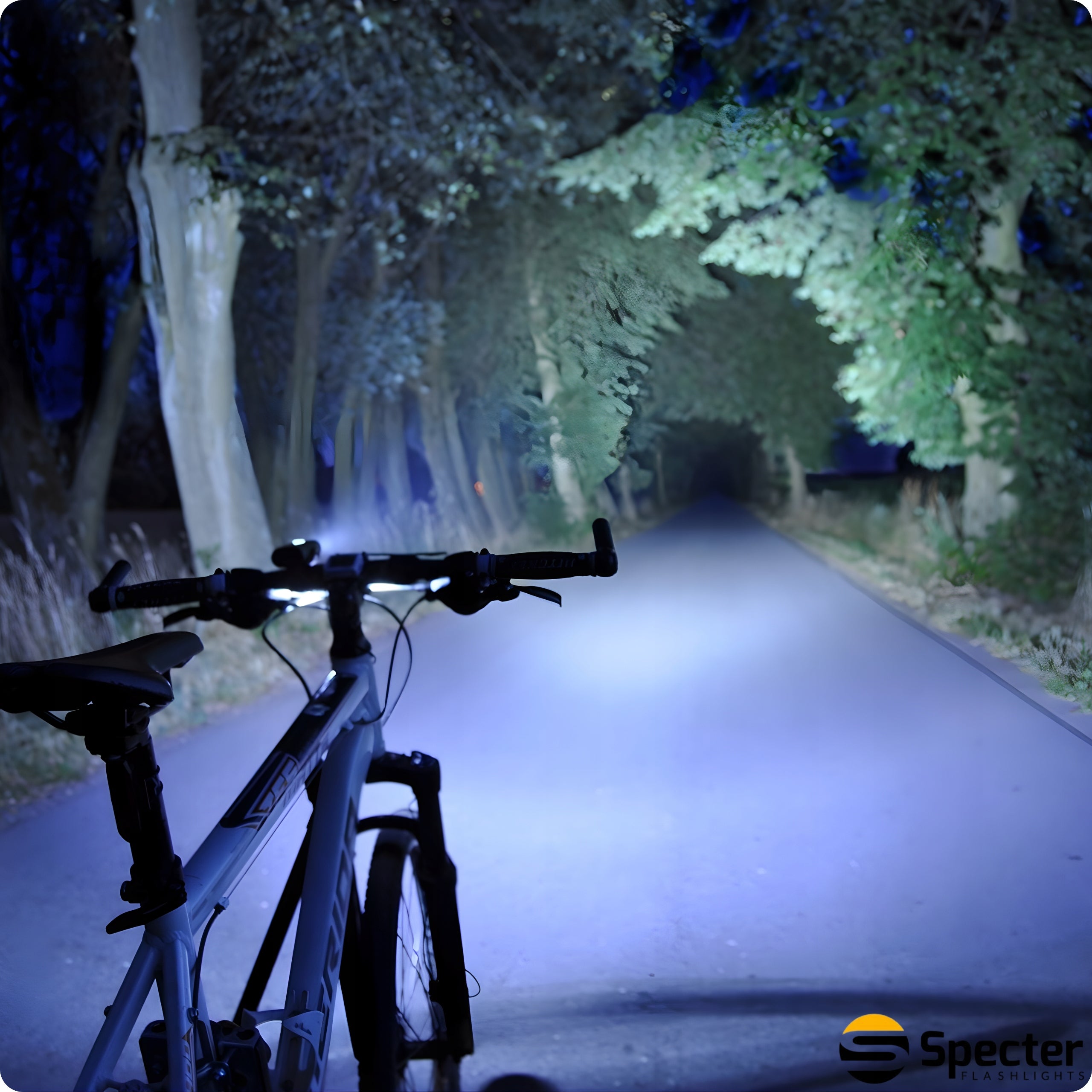 FRONT BIKE LIGHT LED USB C Specter USB C XPG500 ALUMINUM 500lm Color black