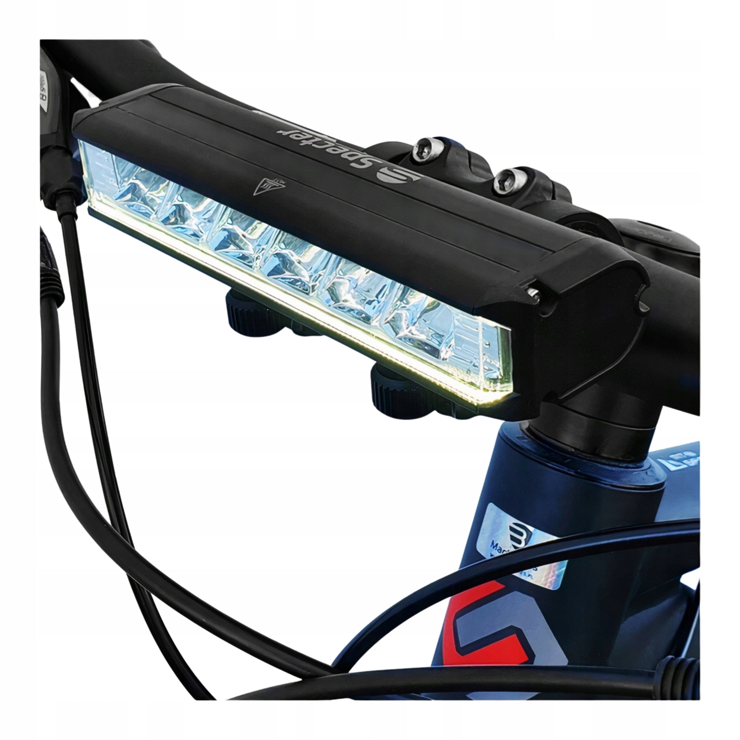FRONT BIKE LIGHT USB Powerful LED 1400LM IPX6 MTB FLASHLIGHT KIT