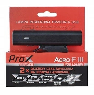 FRONT LAMP PROX AERO F III 1-LED 400LM Light source LED