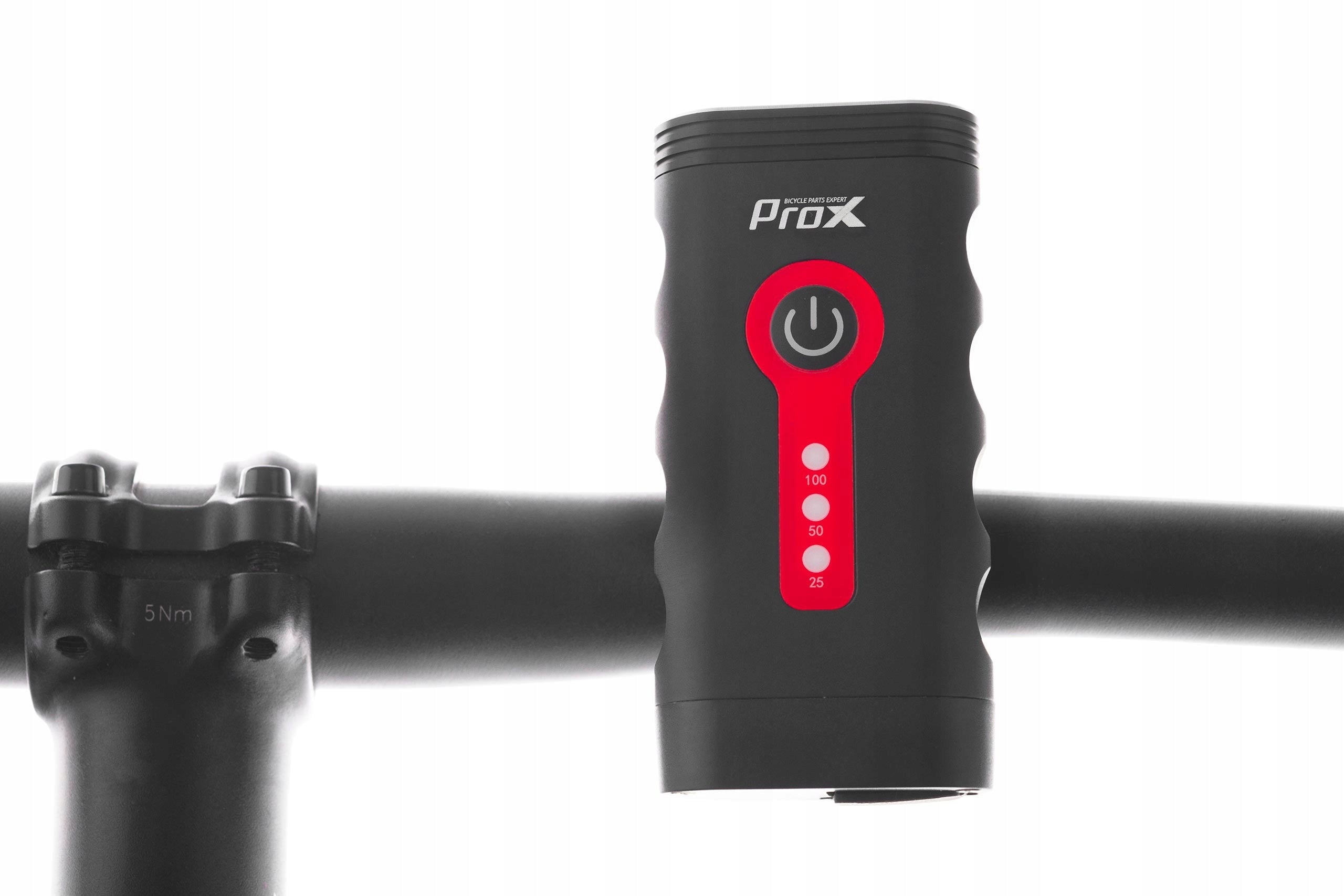 FRONT LAMP PROX SIRIUS 2xXP-G3, 900 Lm, 5200 mAh battery, USB-C Kind front-facing