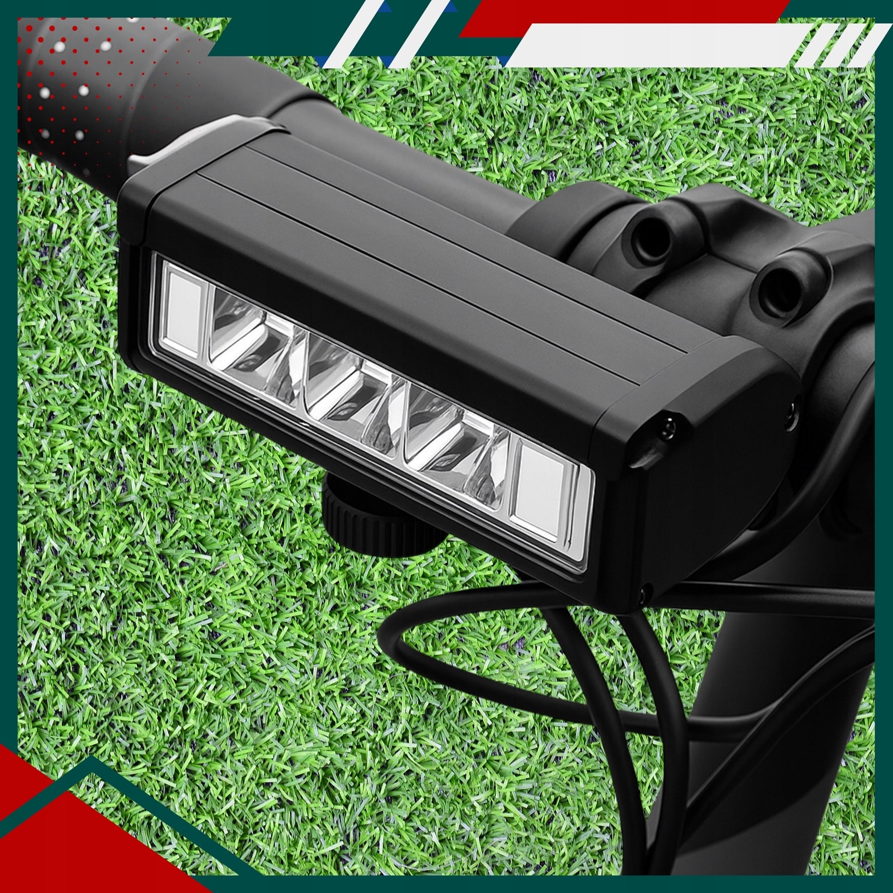 FRONT LED BICYCLE LIGHT FRONT BIKE HANDLEBAR STRONG USB 900lm Brand Gotel