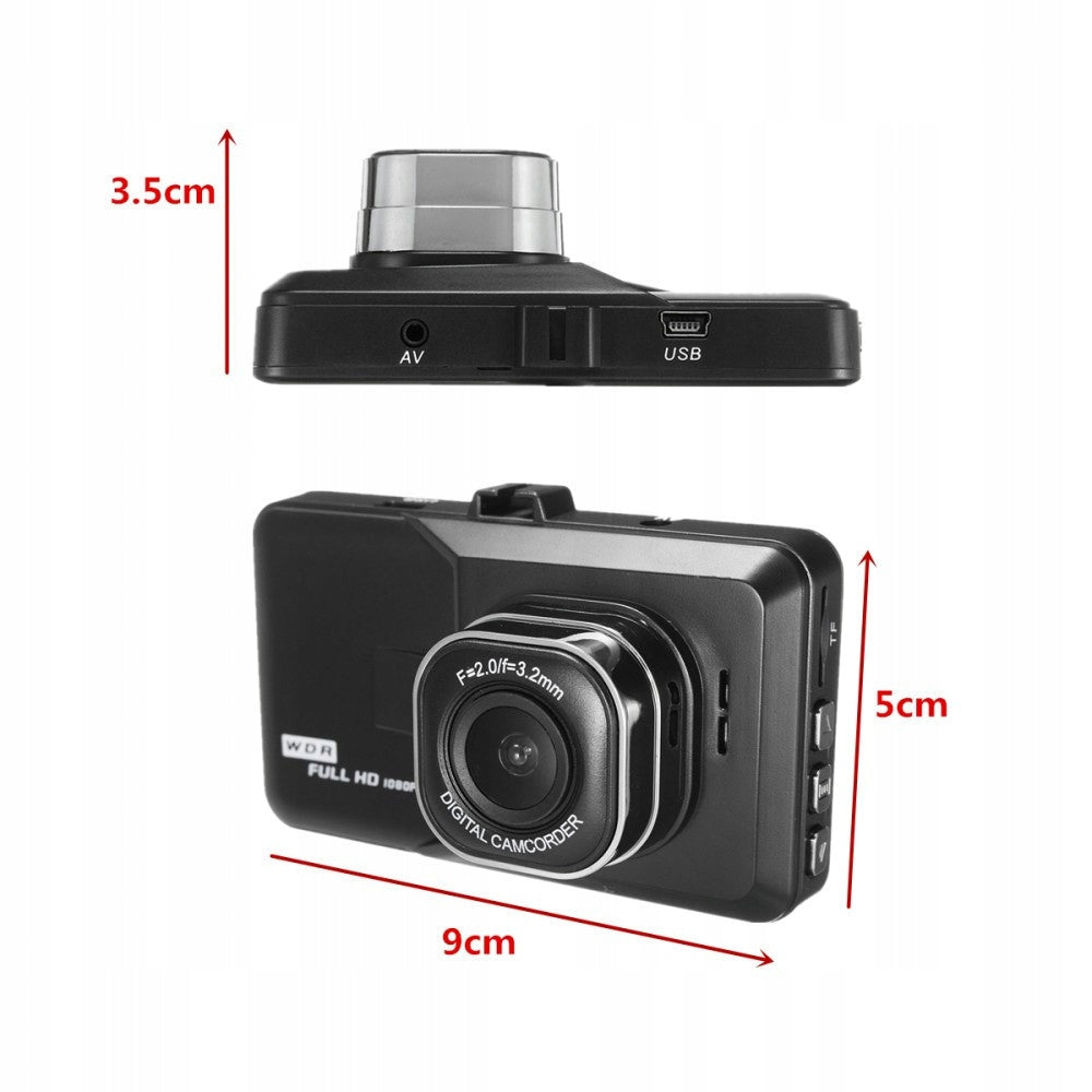 FRONT + REAR CAMERA BLACKBOX DVR MODEL HCD-02 Model BLACKBOX