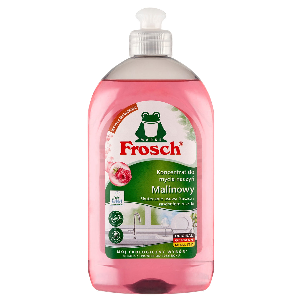 FROSCH DISH CONCENTRATE 500ml RASPBERRY Capacity 0.5 l