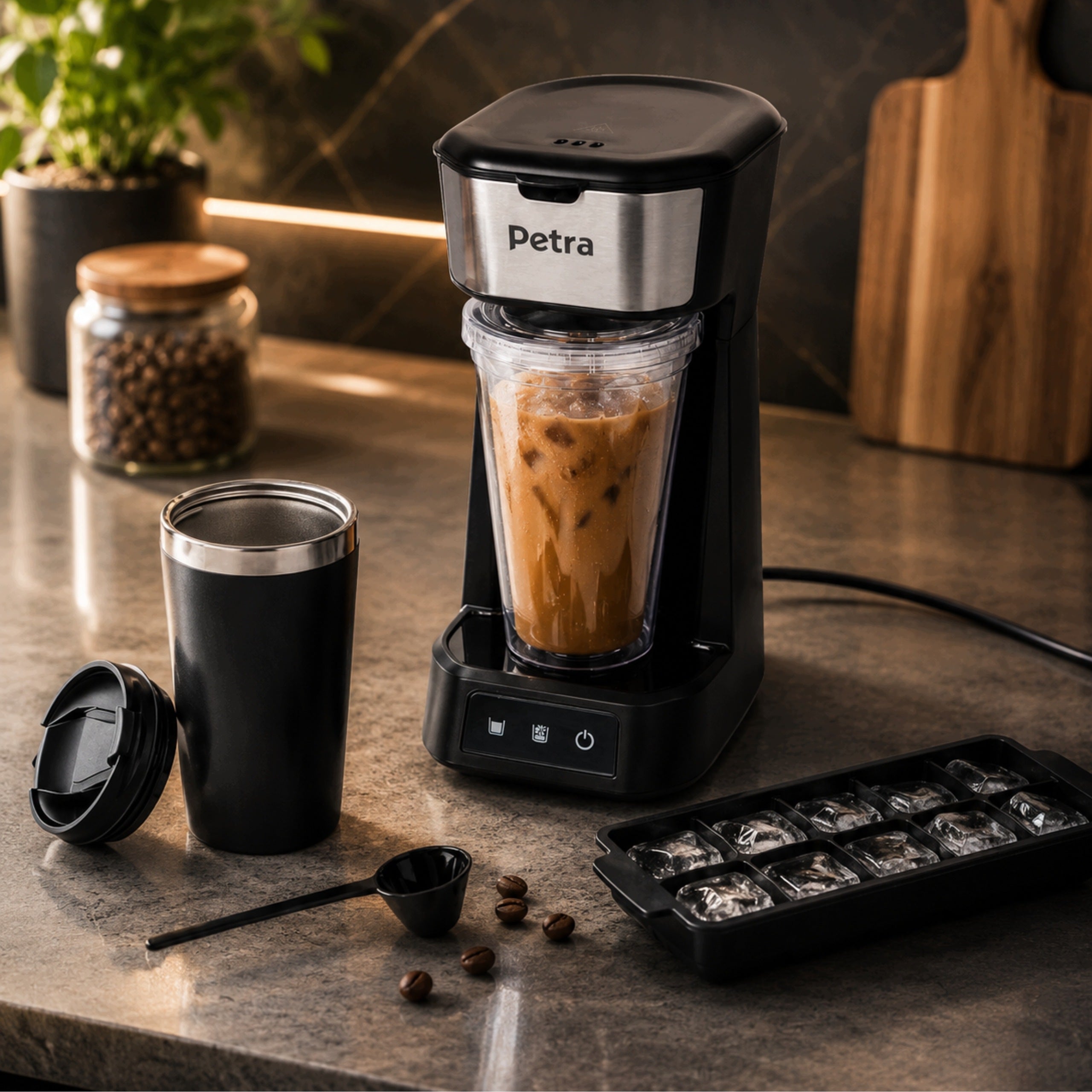 FROZEN COFFEE DEVICE 2in1 LARGE CUP + THERMAL CUP PREMIUM SET Packaging status original