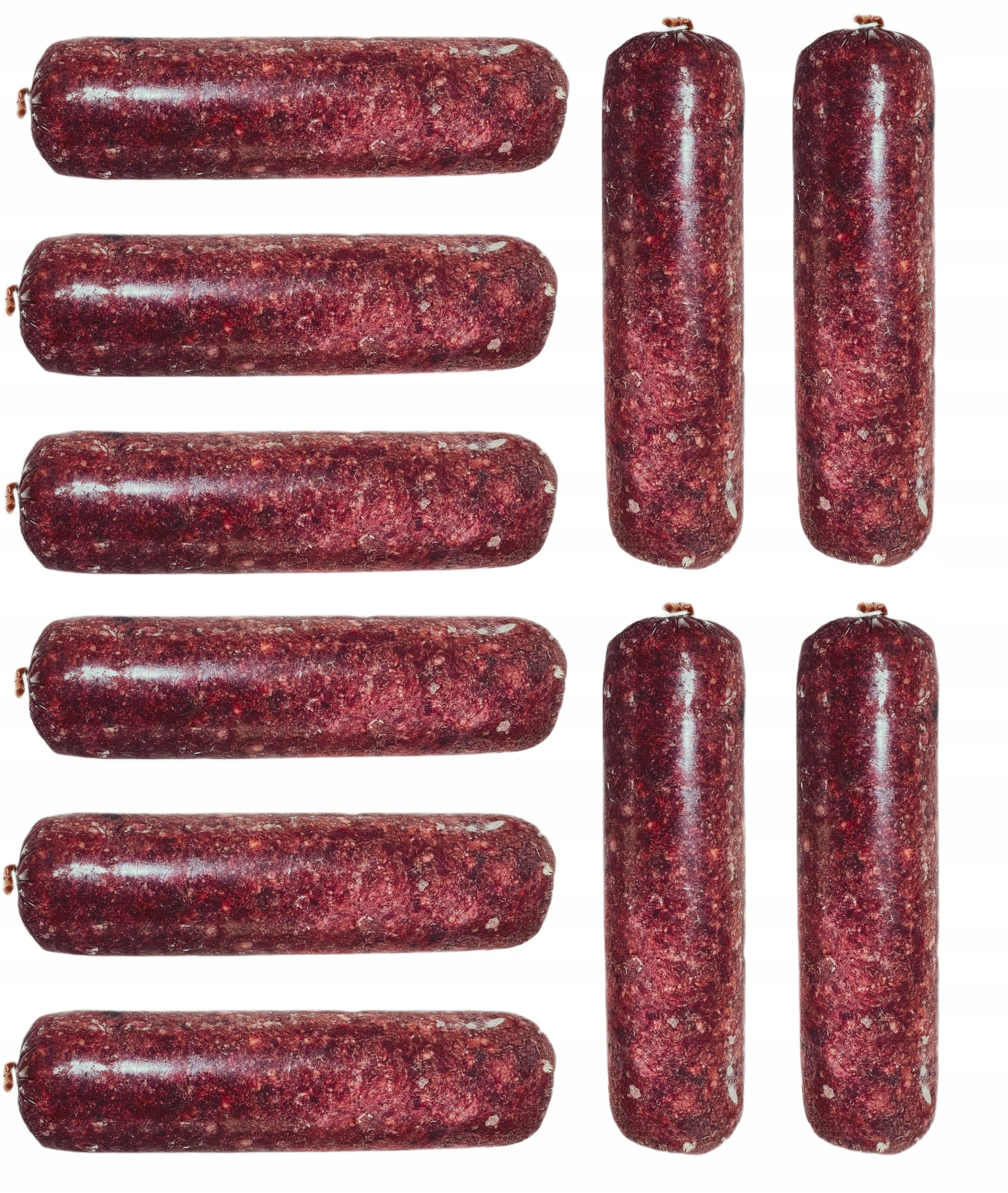 FROZEN MEAT FOR DOG BEEF BONELESS BEEF BAR 100% BARF 10KG FOOD Packaging type bar