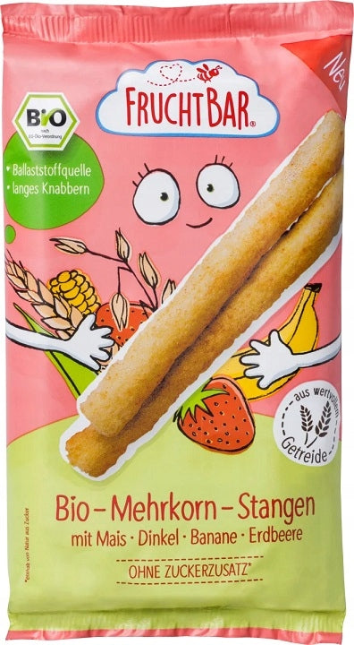 FRUCHTBAR BIO CEREAL TOES WITH STRAWBERRIES 8m