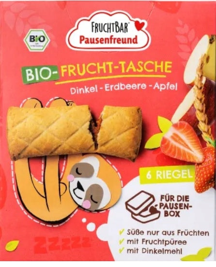 FRUCHTBAR Spelt cookies with strawberry and apple filling 6x BIO 22g EAN (GTIN) 4260133230781