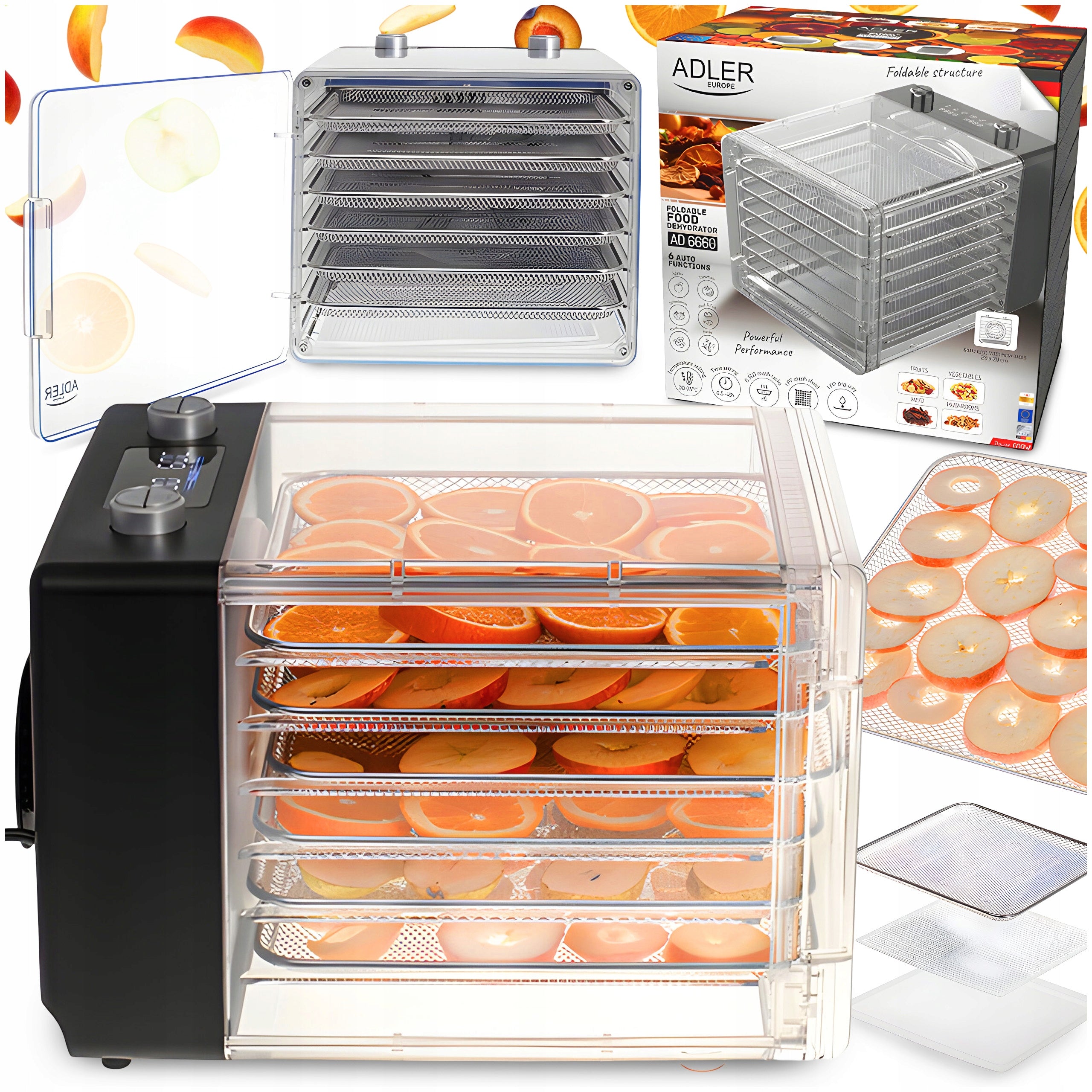 FRUIT MUSHROOM DRYER FOOD HERBS LARGE TIMER STRONG Packaging status original