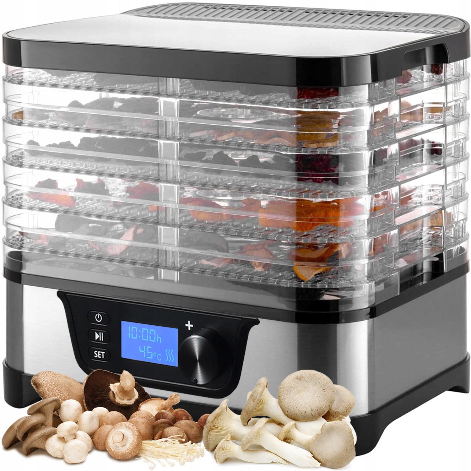 FRUIT MUSHROOM DRYER HERBS FOOD TIMER - LARGE HIGH STRONG