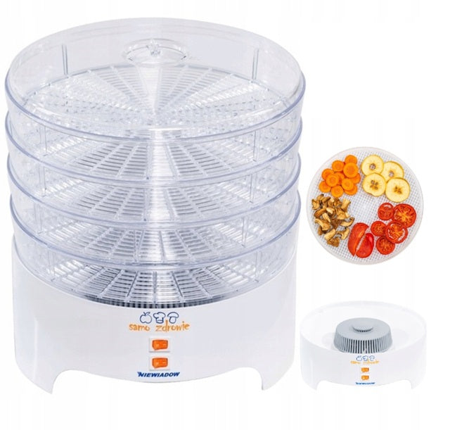 FRUIT MUSHROOM DRYER HERBS NIEWIADÓW 500W PRODUCED in Poland