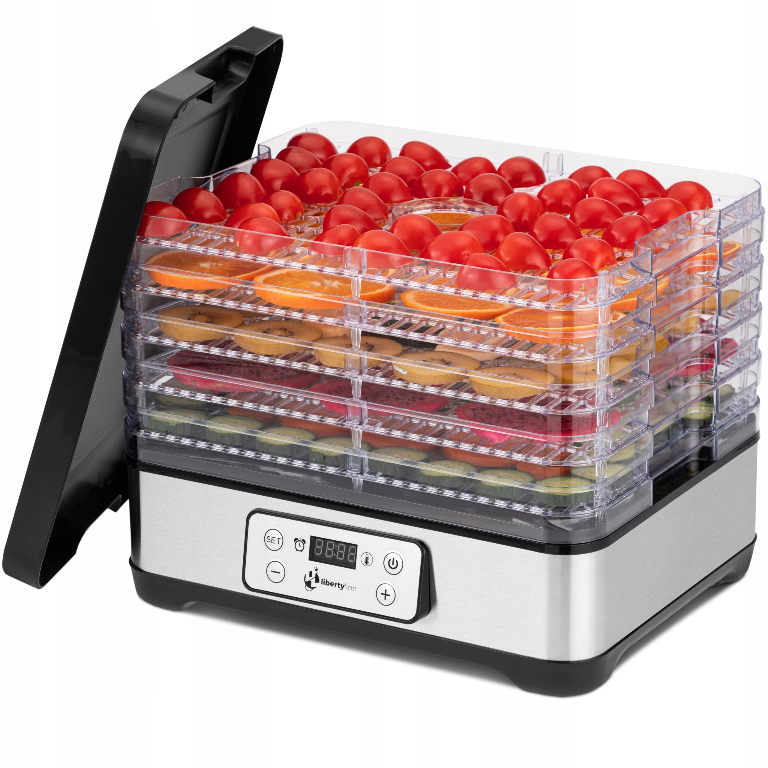 FRUIT MUSHROOM DRYER VEGETABLE MEAT FOOD THERMOCOUPLE TIMER Manufacturer code DUŻA SUSZARKA DO GRZYBÓW OWOCÓW WARZYW MIĘS