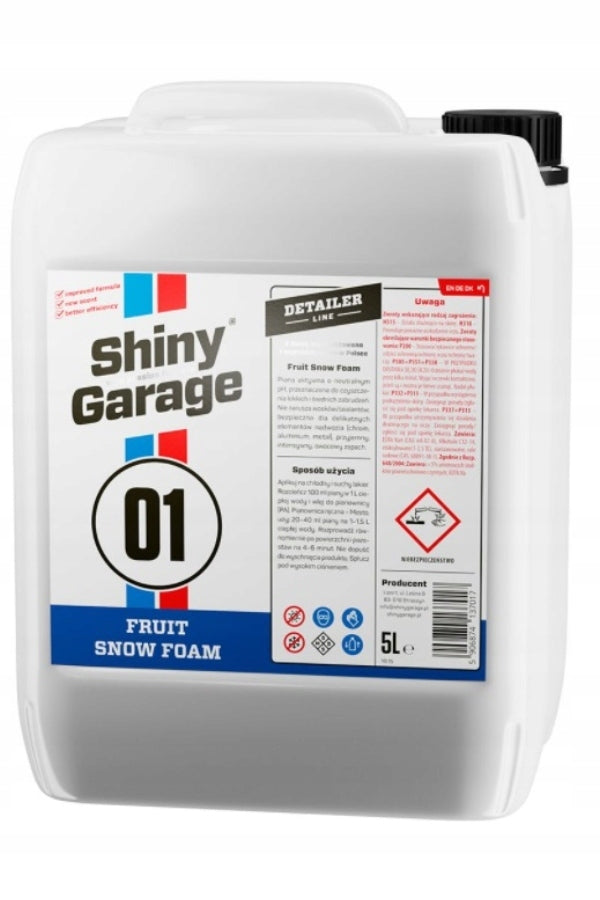 FRUIT SNOW FOAM 5L ACTIVE FOAM WITH NEUTRAL PH DOES NOT VIOLATE WAX