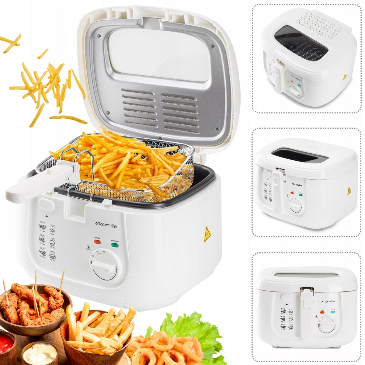FRITTTEUSE 2,5 L KAMILLE 6811 