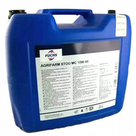 FUCHS Agrifarm Stou MC 10W-40 Multipurpose Oil 20L