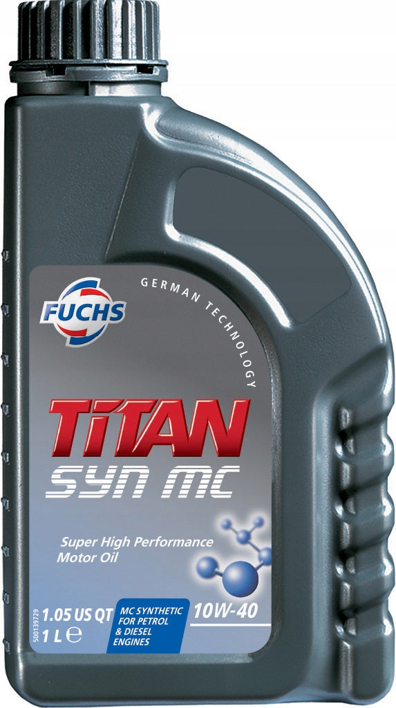 FUCHS TITAN SYN MC 10W40 1L Packaging volume 1 l