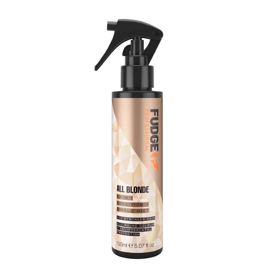 Haarspray/Spülung Fudge All Blonde 10 In 1 Condition &amp; Shield Mist für blondes Haar, 150 ml 